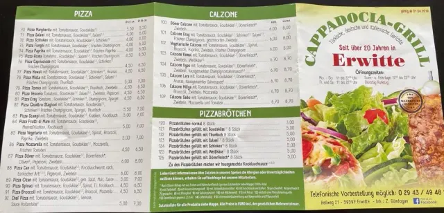 BookNoFees: Restaurant – Cappadocia Döner Grill Pizza – Erwitte – Cappadocia Döner-Grill-Pizza, Foto 2