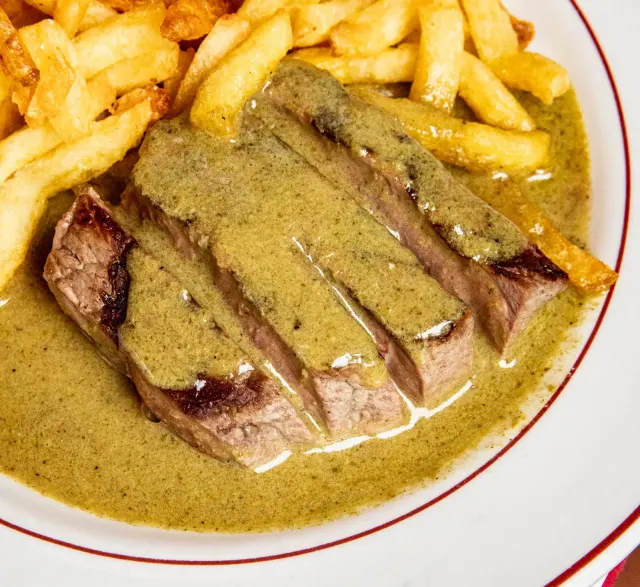 BookNoFees: Restaurant – Le Relais de l'Entrecôte – Paris – Das „Relais de l'Entrecôte“, Foto 2