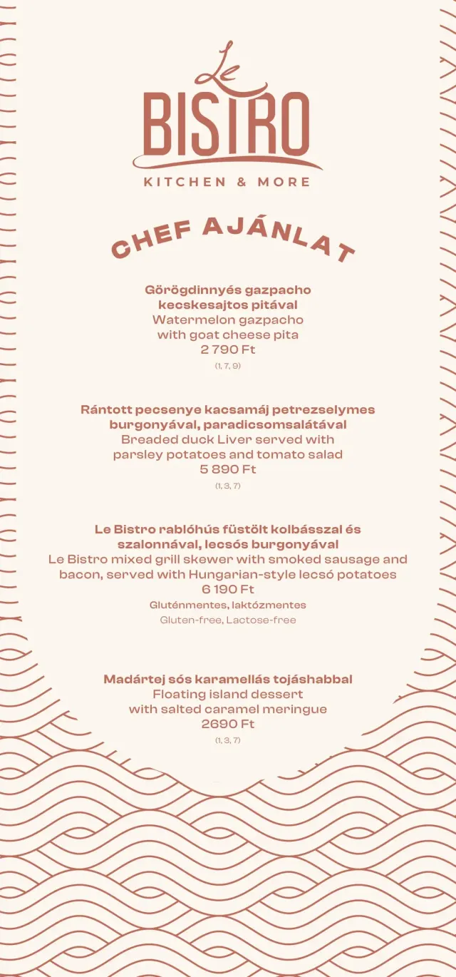 BookNoFees: Restaurant – Le Bistro – Budapest – Das Bistro, Foto 2