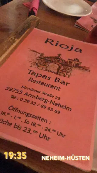 Restaurant – BookNoFees: Foto aus der Bewertung von Valentina Pfenning zu Rioja Tapas-Bar