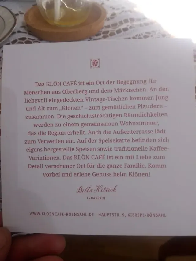 BookNoFees: Restaurant – Klön Café Rönsahl – Kierspe – Klön Café Rönsahl, Foto 2