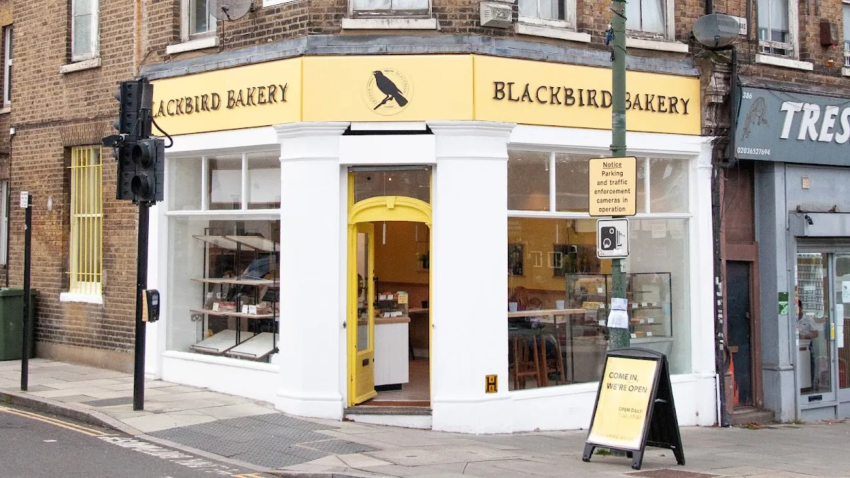BookNoFees: Bäckerei – Blackbird Bakery – London – Blackbird Bäckerei, Foto 1