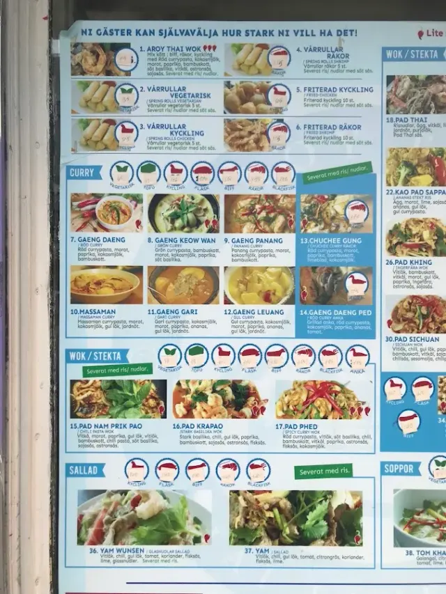 BookNoFees: Imbiss – Aroy Thai Take Away – Stockholm – Aroy Thai zum Mitnehmen, Foto 2
