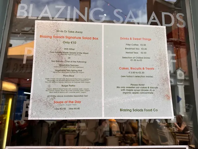 BookNoFees: Café – Blazing Salads – Dublin – Feurige Salate, Foto 2