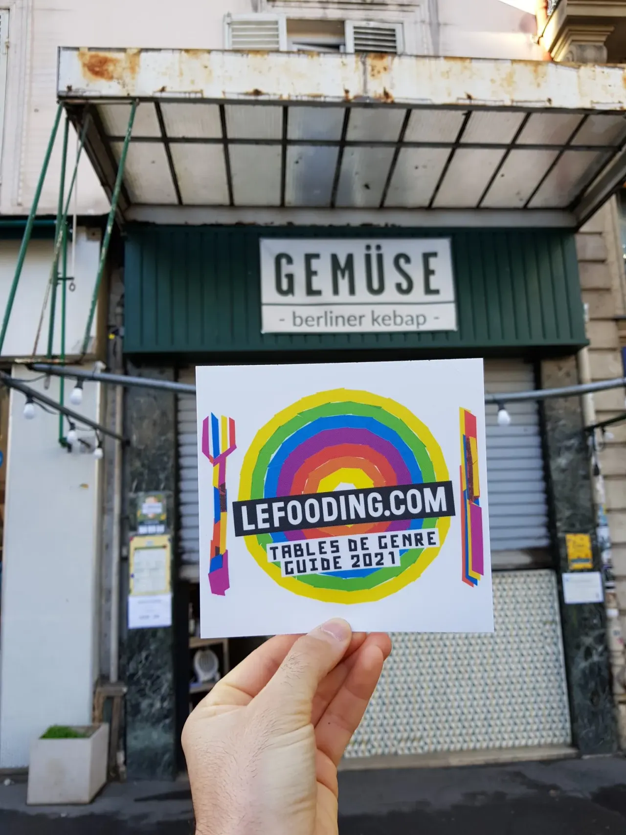 BookNoFees: Imbiss – Gemüse – Berliner Kebap – Paris – Gemüse – Berliner Kebap, Foto 1