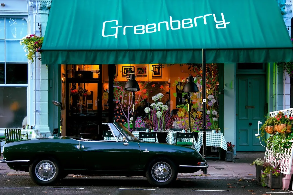 BookNoFees: Café – Greenberry – London – Greenberry, Foto 1