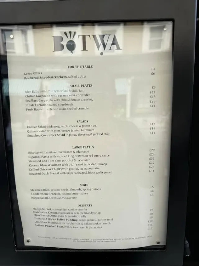 BookNoFees: Restaurant – Botwa restaurant Notting Hill – London – Restaurant „Botwa“ in Notting Hill, Foto 2