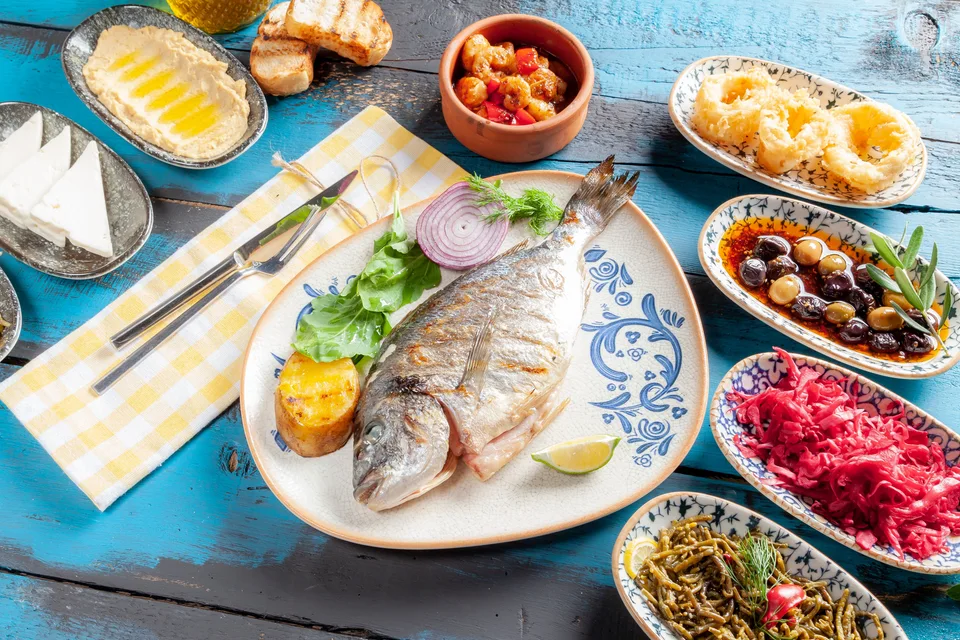 BookNoFees: Beispielfoto: Gegrillter Fisch