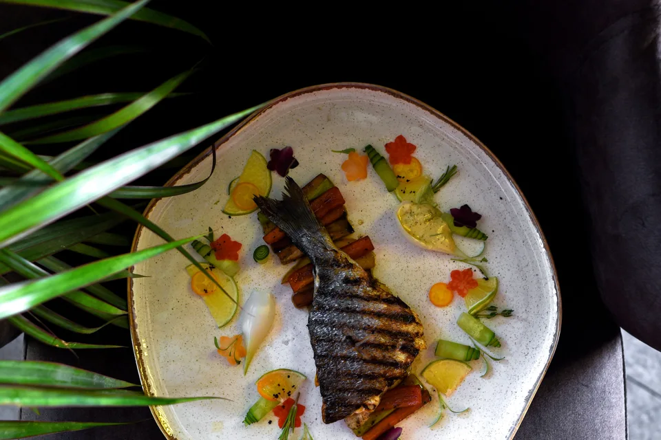 BookNoFees: Beispielfoto: Gegrillter Fisch